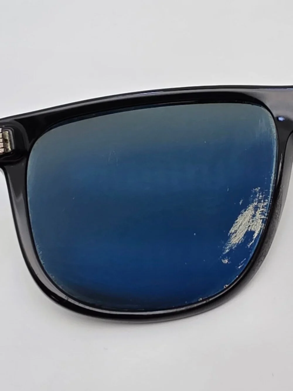 Ray-Ban RB4147 601/58 Boyfriend Black Frame Polarized Green Lens Sunglasses 60mm